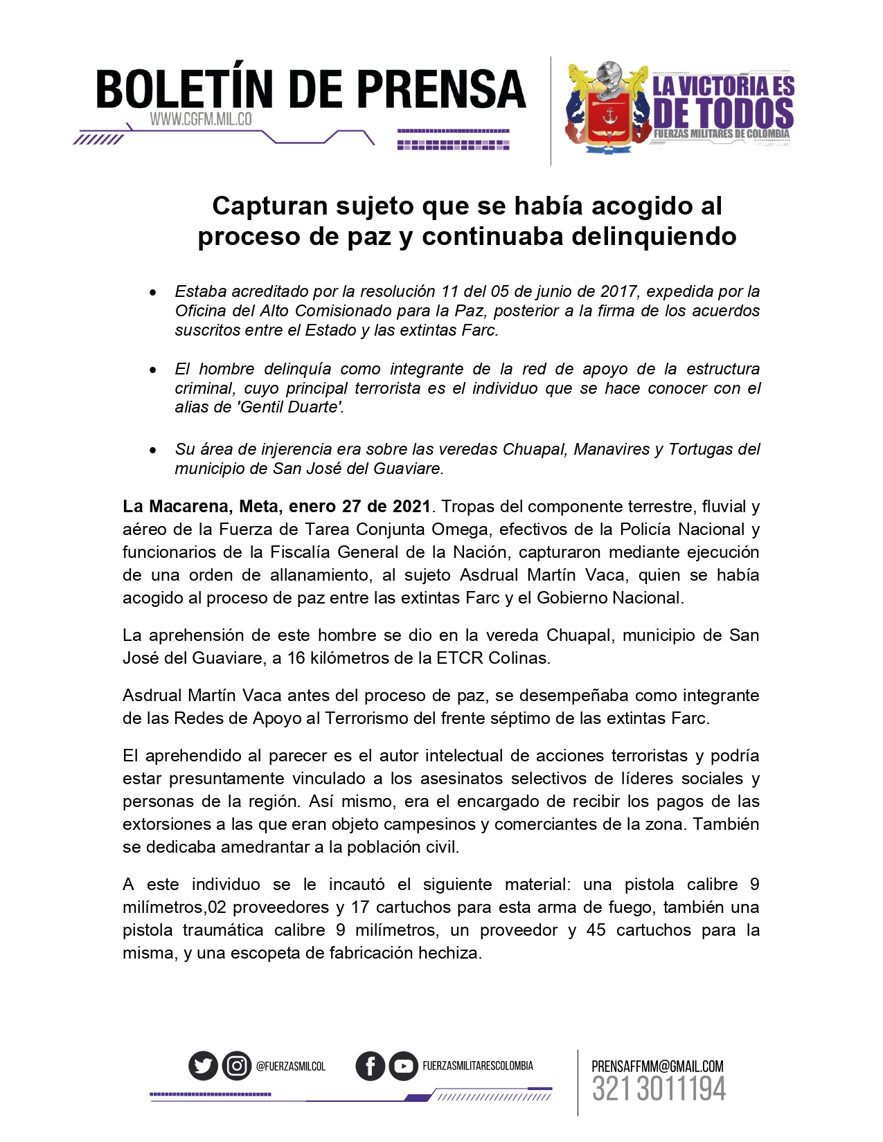 Excombatiente