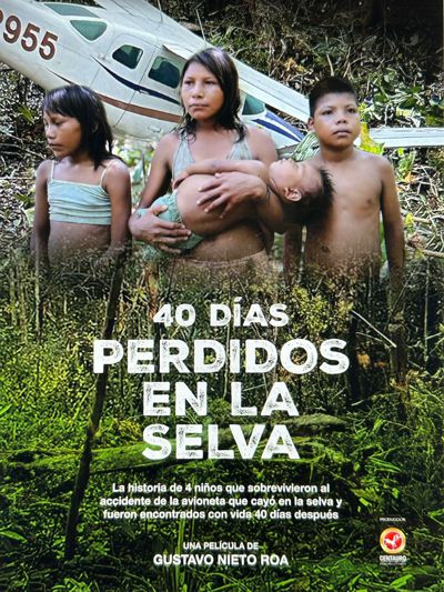 "40 días" la película basada en los cuatro niños indígenas que