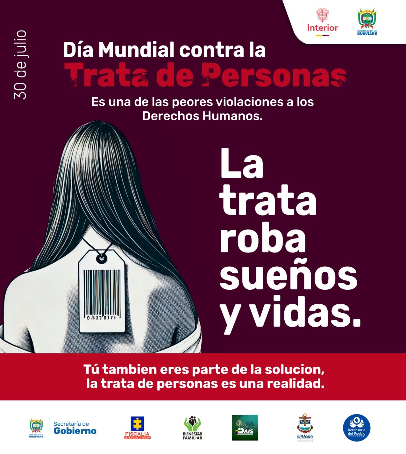 Conmemoración del Día de la Prevención de la Trata de Personas en ...